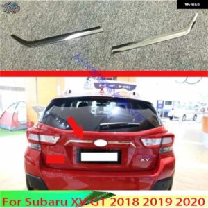スバル XV GT 2018 2019 2020 ABS クローム テールゲート ドア カバー トリム リア トランク モールディング ベゼル