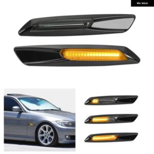 BMW F10 12V LED サイドマーカー ランプ ウィンカーライト アンバー ダイナミック アンバー 1 3 5シリーズ F30 E90 E91 E92 E93 E46 E6