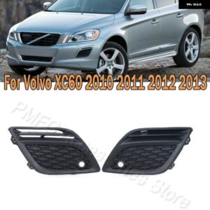 ボルボ フロントバンパー グリル フォグランプ カバー トリム 車スタイル XC60 2010-2012 2013 3 気筒ターボ 2009 1290659 31290660 カスタ