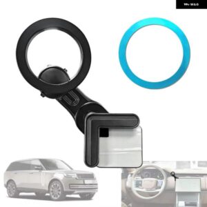 ランドローバー 磁気電話ホルダーディスプレイ画面サイド 360 度回転カーマウント レンジローバー ヴォーグスポーツ 2023 カスタムパーツ ア