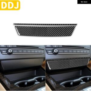 BMW カーボンインテリア自動車ラジオパネル下トリム ステッカー X3 F25 2011-2017 X4 F26 2014-2017 装飾 アクセサリー カスタムパーツ ア