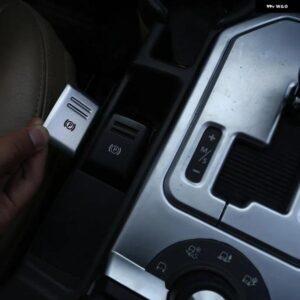 ランドローバー ディスカバリー 3 2004-2009 合金電子ハンドブレーキ 装飾 ステッカー スパンコールカーアクセサリー カスタムパーツ アク
