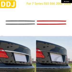 BMW 7シリーズ E65 E66 2002/08/01 アクセサリーカーボン外装トランクトリム ステッカー 装飾 カスタムパーツ アクセサリー 交換用部品 互