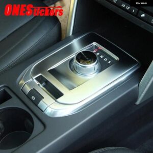 ランドローバー ディスカバリー スポーツ L550 2015-2019 ABS クロームカーアクセサリーセンターコンソール ギアシフトトリム カバー 装飾