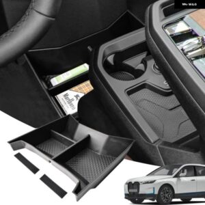 BMW フロアセンターコンソール オーガナイザー IX I20 2022 2023 2024 2025 下階センターコンソール トレイ ボックス アクセサリー カスタ