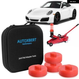ポルシェ 4X 車用ジャックパッド 滑り止め アダプターサポート ジャッキングポイントブロック ボックス 911 964 997 996 993 9