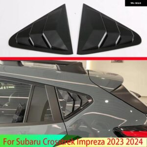 スバル CROSSTREK インプレッサ 2023 2024 カーアクセサリー ABS サイドドアリアビューウィンドウ スポイラー カバー トリ