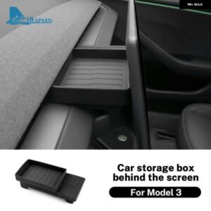 テスラ シリコーン ETC ボックス モデル 3 ハイランド 2024 MODEL3 スクリーンリア ブラケット トレイインパネカーアクセサリー