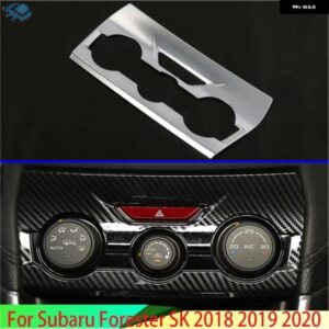 スバル フォレスター SK 2018-2024 2020 2021 飾るアクセサリー ABS エアコンスイッチカバー フレーム カスタムパーツ