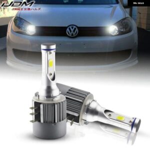 アウディ BMW CANBUS H15 LED ライト OBC HID ホワイト 12V メルセデス OEM ハロゲン ヘッドランプ ハイビーム デイタイム ライト カスタム
