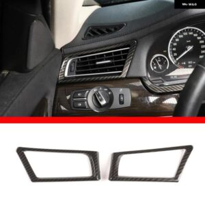 BMW 2009-2014 7シリーズ F01 F02 F03 F04 カースタイリング インパネサイドエアアウトレットフレーム ABS カーインテリアアクセサリー LHD