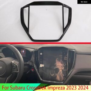 スバル CROSSTREK インプレッサ 2023 2024 カーアクセサリーカーボンスタイル ナビゲーションボックス カーナビゲーションスイッ
