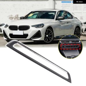BMW 1シリーズ F40 2シリーズ U06 F44 2020-2023 ABS カーボンスタイル ボリュームノブフレームカバー 装飾 ステッカー アクセサリー カス