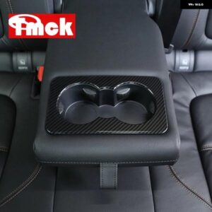 ジャガー F ペース F ペース X761 XE X760 XF X260 カーアクセサリー後列シートウォーターカップホルダーカバー トリム 装飾