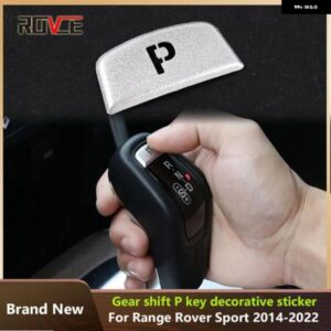 ランドローバー ステンレス ギアシフトレバー Pボタン カバー 装飾 ステッカー レンジローバー スポーツ 2010-2013 アクセサー カスタムパ