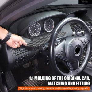 BMW 6シリーズ M6 E63 E64 2004/10/01 ソフトカーボンダッシュボードトリム ステッカー カーアクセサリー カスタムパーツ アクセサリー 交