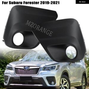 スバル フォグライト カバー フォレスター 2019-21 フォグランプ フロントバンパー ABS フレームカバー トリミングベゼル穴アクセサリ