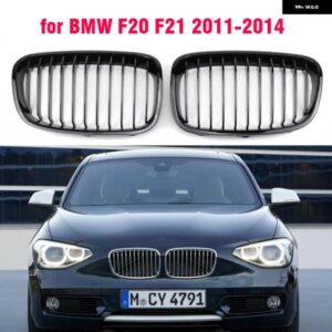 BMW フロントグリル グリル ABS F20 F21 1シリーズ 116I 118I 120I 125I 135I 5 ドアハッチバック 2011-2014 スポーツスタイル カスタムパ