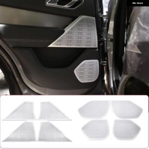 ランドローバー レンジローバー V ELAR 2017 2018 合金ドアスピーカーカバー トリム 装飾 ストリップステッカー カーアクセサリー カスタム