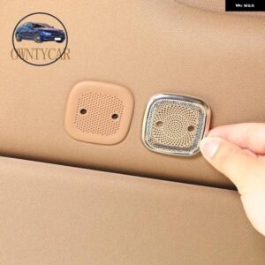 ランドローバー レンジローバー スポーツヴォーグ L460 2023 ステンレス ルーフスピーカー 装飾 カバー ステッカー カーアクセサリー カス
