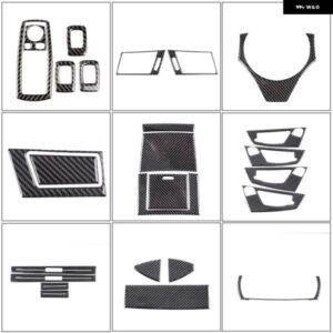 BMW ソフトカーボン車内装部品ステアリングホイール エアアウトレット 装飾 ステッカー カーアクセサリー X3 E83 2003-2010 カスタムパーツ