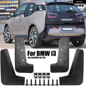 BMW 4個セット I3 2013-2021 モールドマッドフラップガード マッドガード フェンダー電気スタイル フレア交換用自動 カスタムパーツ アクセ