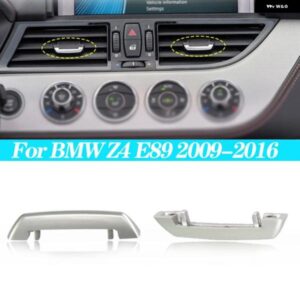 BMW クロームプレートエアコンベントトグルピースアウトレットカードパッド クリップ 風向調整ピック Z4 E89 2009-2016 カスタムパーツ アク