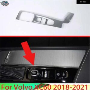 ボルボ XC60 2018-2021 カーアクセサリー ABS クロームギアシフトパネルセンターコンソール カバー トリム フレームカースタイリング ステッ