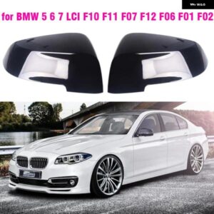 BMW 5 6 7シリーズ F10 F11 GT 5GT F07 F06 F12 F13 LCL F01 F02 カーボンサイドバックミラー カバー キャップ カスタムパーツ アクセサリ