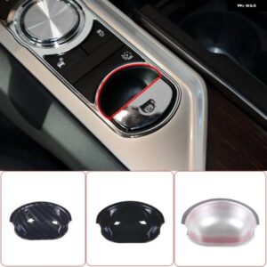 ジャガー ABS カーボン XF XJ 2008-2015 中央制御電子ハンドブレーキアンチスクラッチベースカバー トリム アクセサリー カスタム