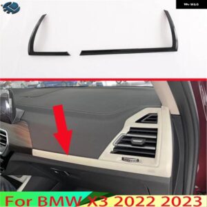 BMW X3 2022 2023 カーアクセサリー ABS クロームセンターコンソール インテリア計器パネルトリム 周り カスタムパーツ アクセサリー 交換