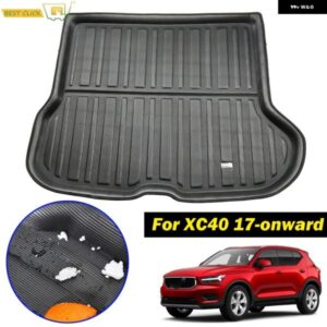 ボルボ テーラードブーツライナートレイ XC40 2017 2018 2019 2023 リアトランクカーゴマットフロアシートカーペットマッドプロテクター 防