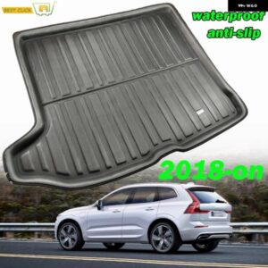 ボルボ ブーツカーゴライナーリアトランクブーツマット XC60 2 MK2 2018 2019 2020 第二世代フロアカーペットキャリアトレイ カスタムパー