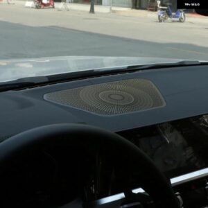 BMW 左ハンドル黒合金ダッシュボードスピーカーカバー トリム 3シリーズ G20 G28 2019 2020 アクセサリー カスタムパーツ アクセサリー 交