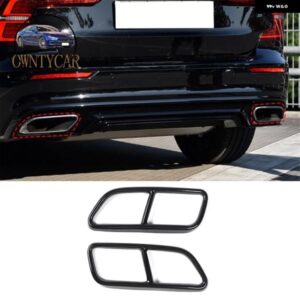 ボルボ XC60 S60 XC90 S90V 90 ステンレス テールマフラー 出力カバー 装飾 カバー カーアクセサリー カスタムパーツ アクセサリー 交換用
