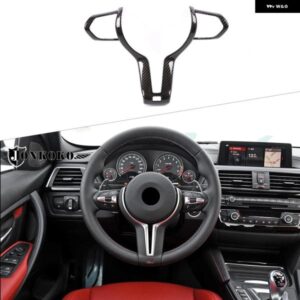 BMW Mシリーズ スポーツ F20 F21 F32 F33 F06 F12 1 2 3 4シリーズ ABS カーボンステアリングホイール ボタンフレームステッカー カーパーツ