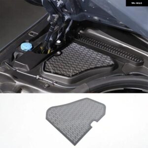 BMW 5シリーズ G60 2024 + ステンレス ブラックフロントエンジンコンパートメントダストカバー アクセサリー カスタムパーツ アクセサリー