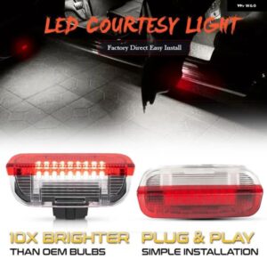 ポルシェ LED ドアハザード灯ウェルカムランプ シュコダ スーパーブ シート アルハンブラ タラコ カイエン パナメーラ マカン 911 ボクスタ