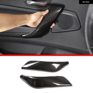 BMW 2012-18 1 2シリーズ F20 F21 F22 F23 ABS カーボン車インナードアアームレスト ハンドルカバー ステッカー インテリアアクセサリー カ