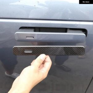 ランドローバー レンジローバー V ELAR 2017-2024 ABS カーボンドアハンドルトリム カバー カーアクセサリー カスタムパーツ アクセサリー