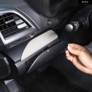 スバル フォレスター SK 2019-24 ABS カーボンセンターコンソール ダッシュボードパネルストリップトリム カーアクセサリー カスタム