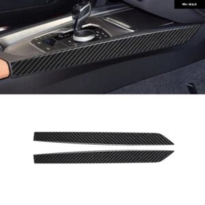 BMW Z4 G29 2019 2020 2121 2022 カーボンインテリアギアシフトサイドパネルステッカー フレームトリム ストリップカバー カスタムパーツ