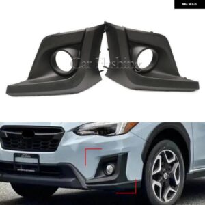 スバル CROSSTREK XV 2018 2019 2020 フォグランプ カバー グリルベゼルヘッドライト フロントバンパー フォグランプ