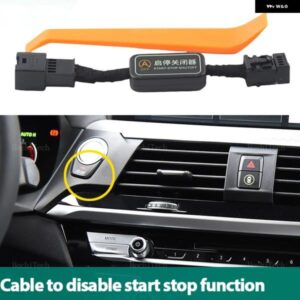 BMW 自動ストップ始動エンジンシステム オフデバイス制御センサープラグストップキャンセル X4 G02 2019-23 カスタムパーツ アクセサリー 交