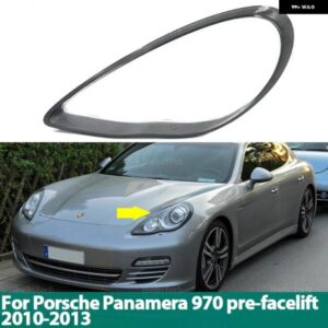 ポルシェ クリアハウジングフロントヘッドライト レンズシェルカバー ガラス ランプ カバー ランプ シェード パナメーラ 970 フェイスリフト