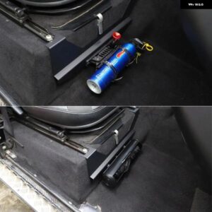 ランドローバー ディフェンダー 90 110 130 2004-2019 カーシート傘 収納 ツールボックス 収納 片付け消火器ブラケット カスタムパーツ ア