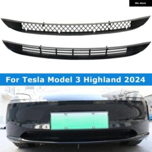 テスラ アンダーバンパー 防虫ネット 防塵 インナーベントグリル カバー 防虫フロントカバー 2024 モデル 3 ハイランド カスタムパーツ ア