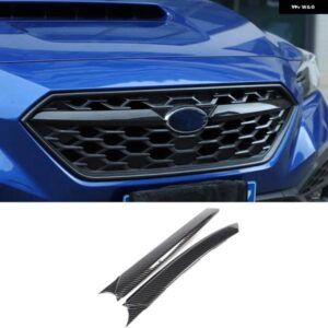 スバル WRX STI 2022 2023 2024 ABS ブラック車フロントセンターグリル モールカバー トリム カーアクセサリー カスタム
