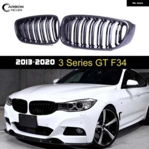 BMW F34 GT カーボン フロント バンパー グリル キドニー レーシング グリル 3シリーズ グランツーリスモ 2013 - 2020 320I 328I 330I 335I