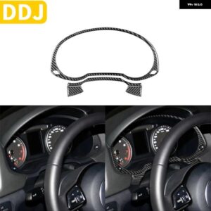 アウディ カーボンインテリア 自動スピードメーター セット トリム ステッカー Q3 2015-2018 装飾アクセサリースタイリング カスタムパーツ